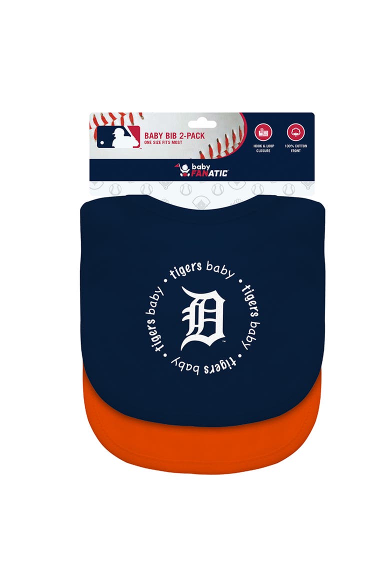 Detroit Tigers - Baby Bibs 2-Pack, Alternate, color, Navy