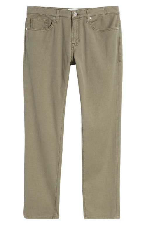 Frame Men's L'homme Slim-fit Jeans In Garage Dry Sage