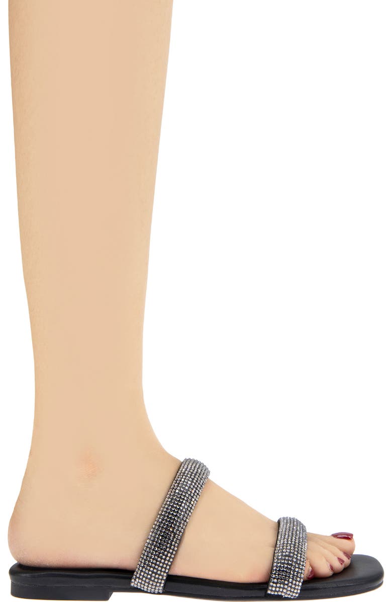 BCBGeneration Glannis Slide Sandal, Alternate, color, Black