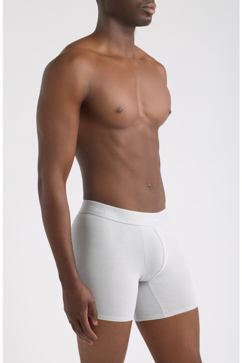 Icon 3-Pack Stretch Cotton Boxer Briefs, Alternate, color, BLACK/HARBOR M/DP W/ DTM WBS
