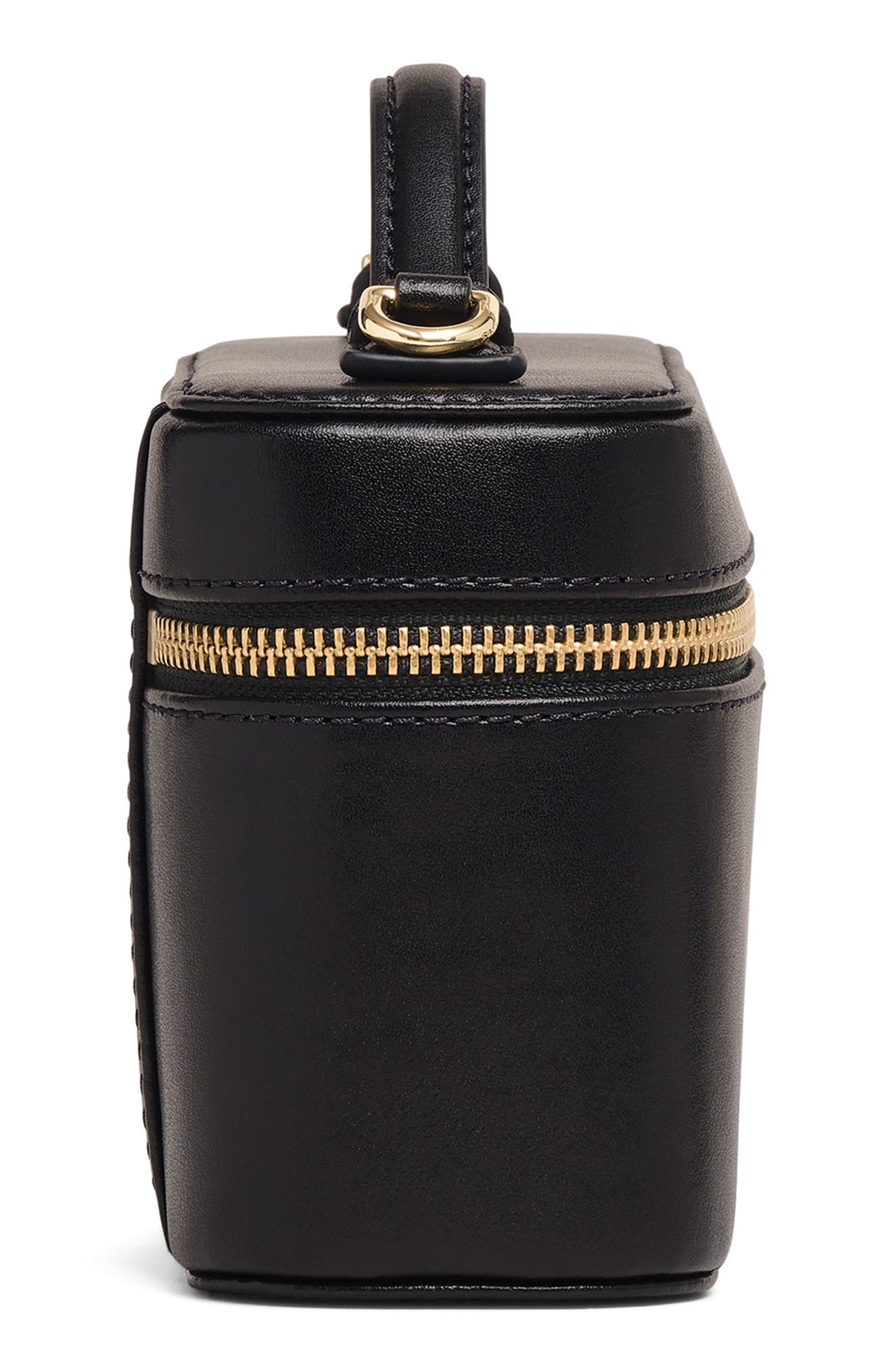 Marc Jacobs The East/West Vanity Bag, Alternate, color, Black
