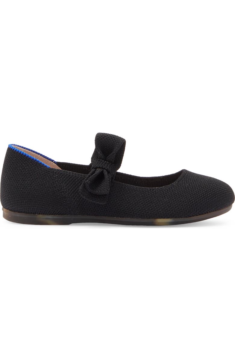 Rothy's The Kids' Tux Bow Mary Jane Flat, Alternate, color, Black