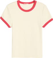 Marine Layer Lexi Rib Ringer T-Shirt