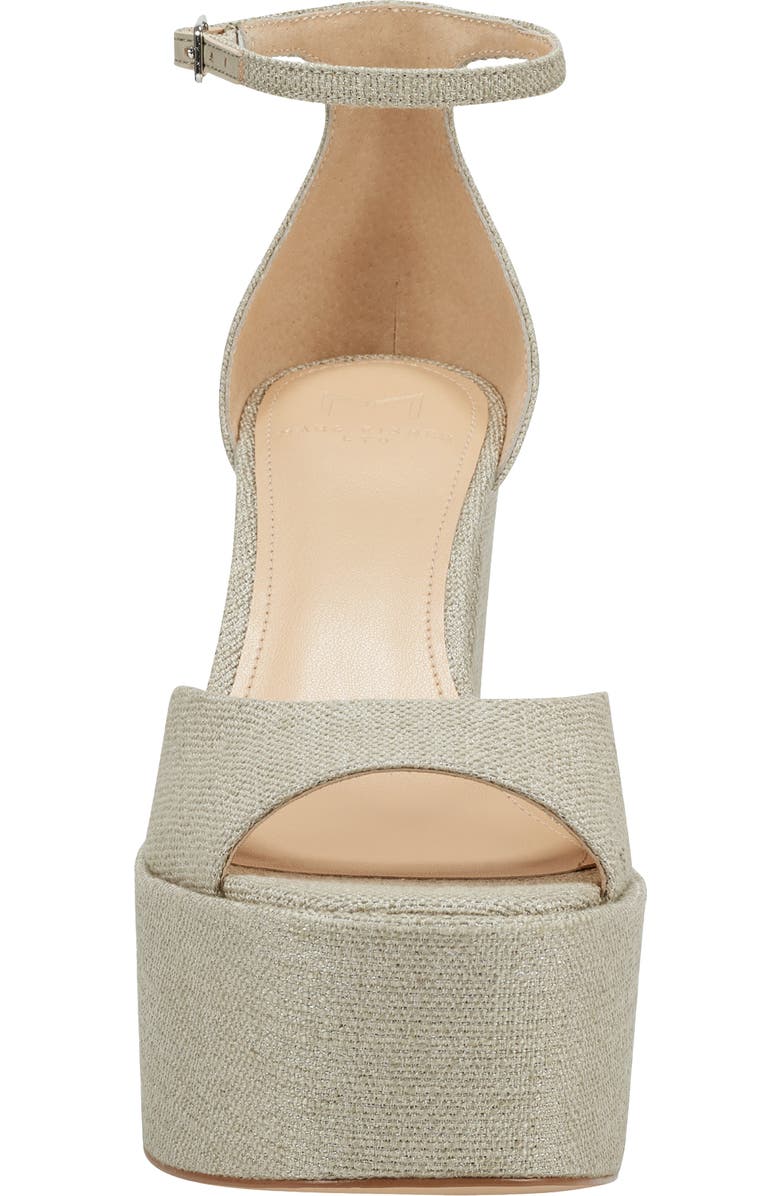 Marc Fisher LTD Della Ankle Strap Platform Sandal, Alternate, color,
