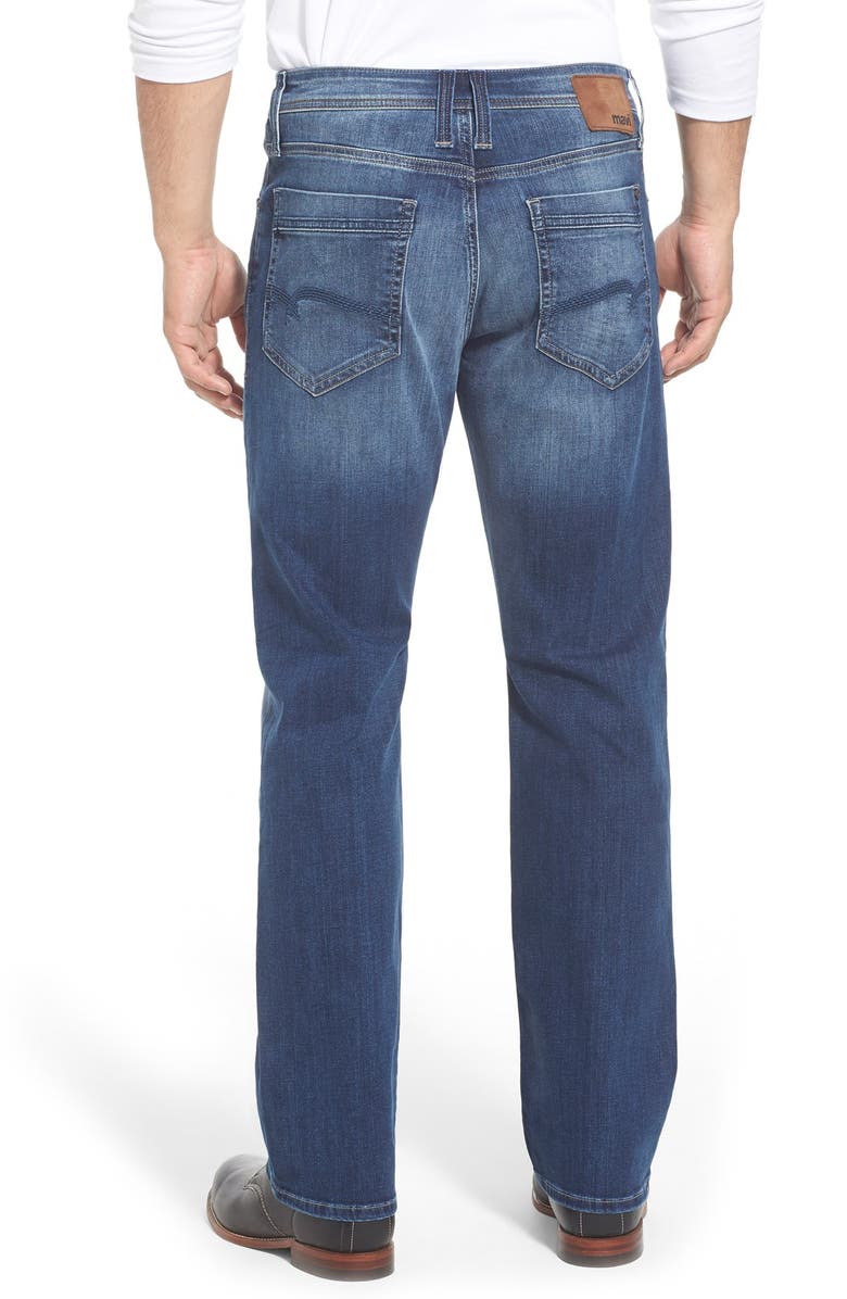 Mavi Jeans Matt Relaxed Fit Baggy Jeans, Alternate, color, Mid Indigo Cooper