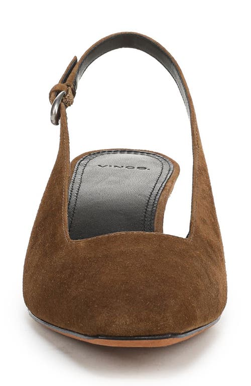 Vince Hart Slingback Pump In Brown