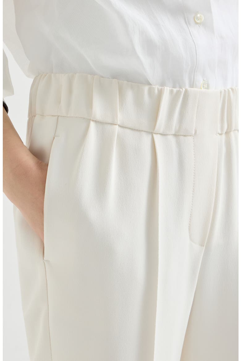 Tailored Jogger trousers, Alternate, color, Off-White