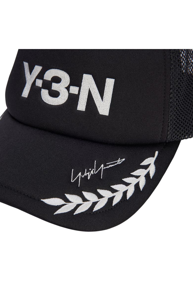 Y-3 NBH Trucker Hat, Alternate, color, 