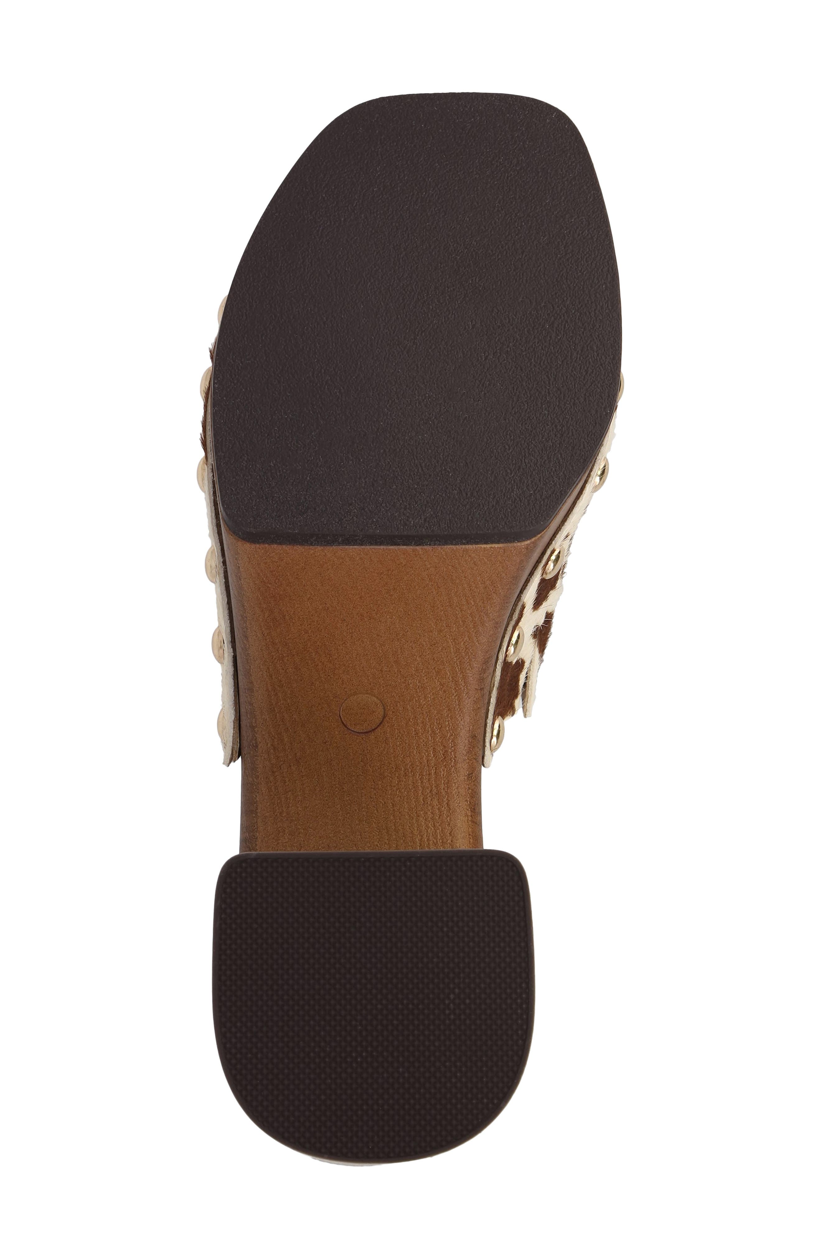 MIA Emmerie Platform Slide Sandal, Alternate, color, Brown Cow