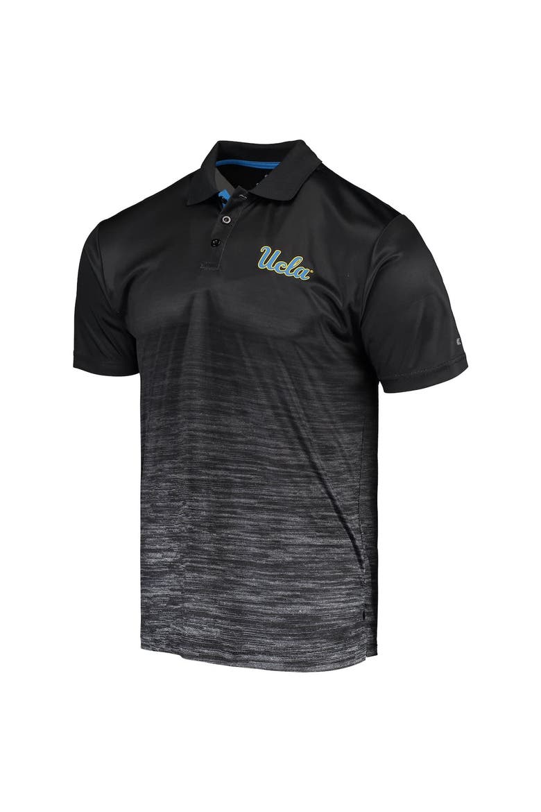 Men's Colosseum Black UCLA Bruins Marshall Polo, Alternate, color, Black