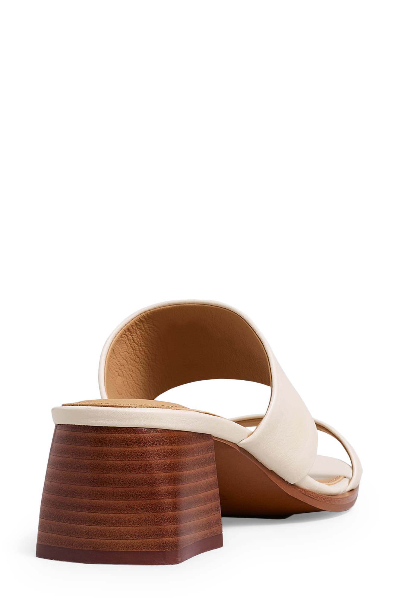 Madewell Roni Keira Block Heel Sandal, Alternate, color, Ecru
