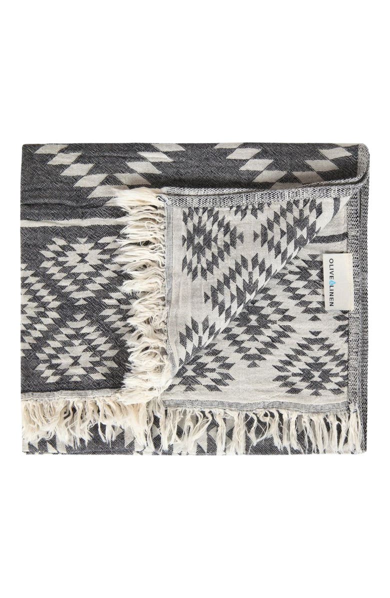 Olive & Linen Turkish Hand / Kitchen Towel Bundle, Alternate, color, 