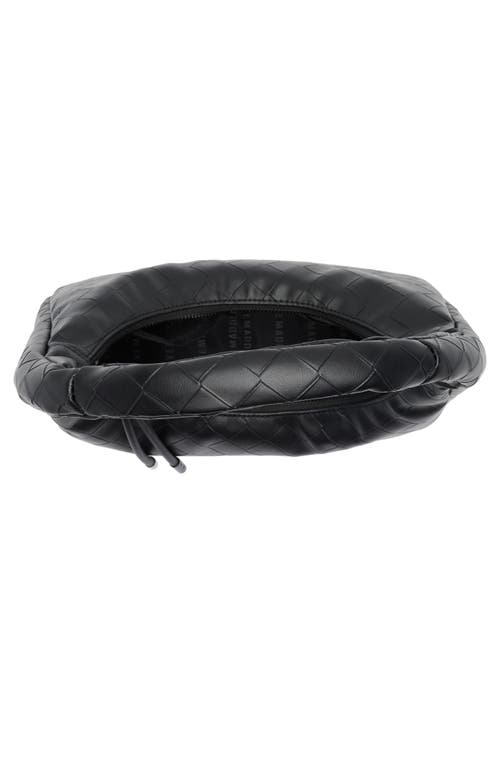 Steve Madden Embossed Shoulder Bag In Black