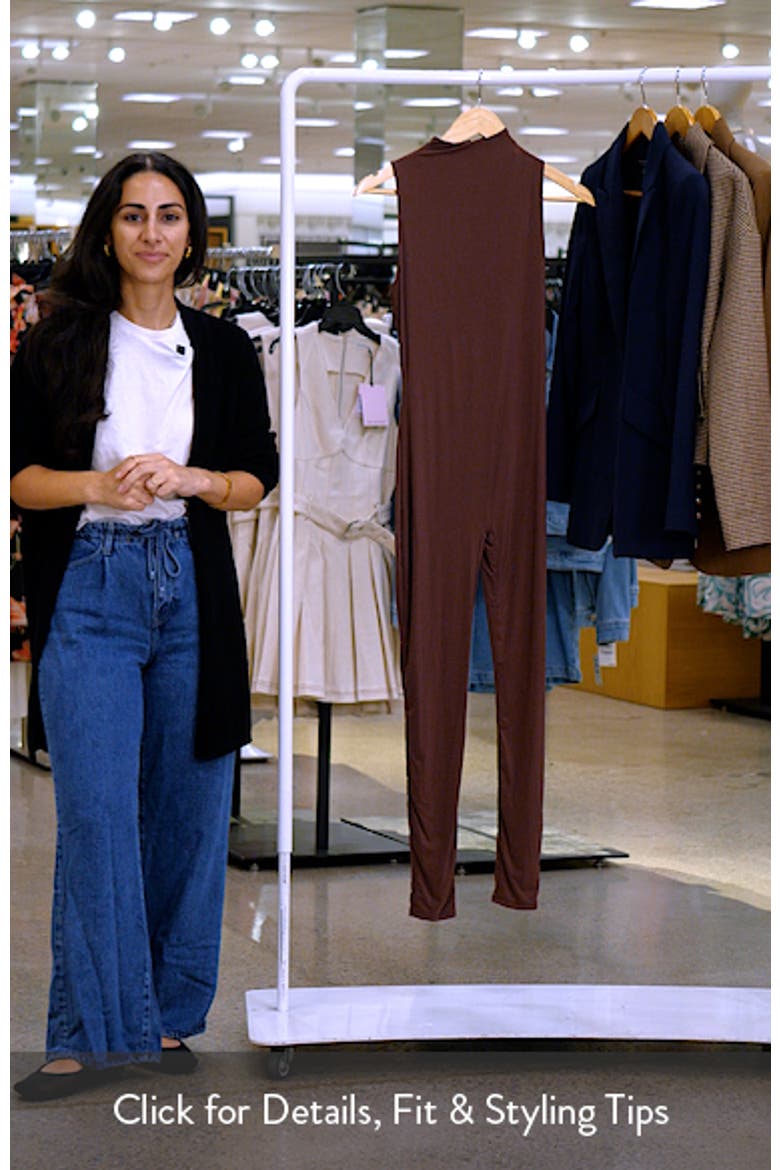 Mock Neck Jumpsuit video