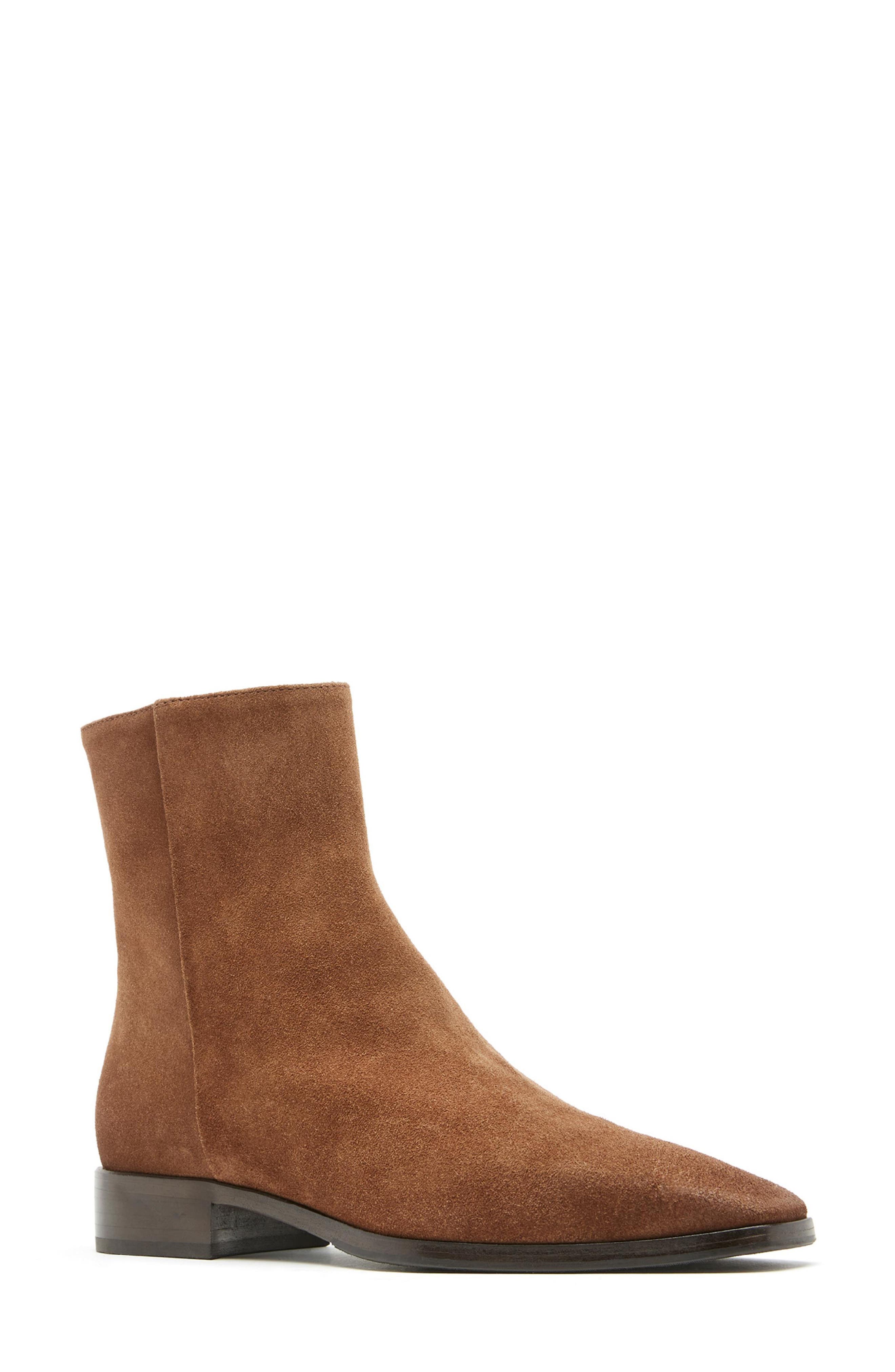Tundra City Dry™ Waterproof Bootie, Main, color, CARAMEL SUEDE
