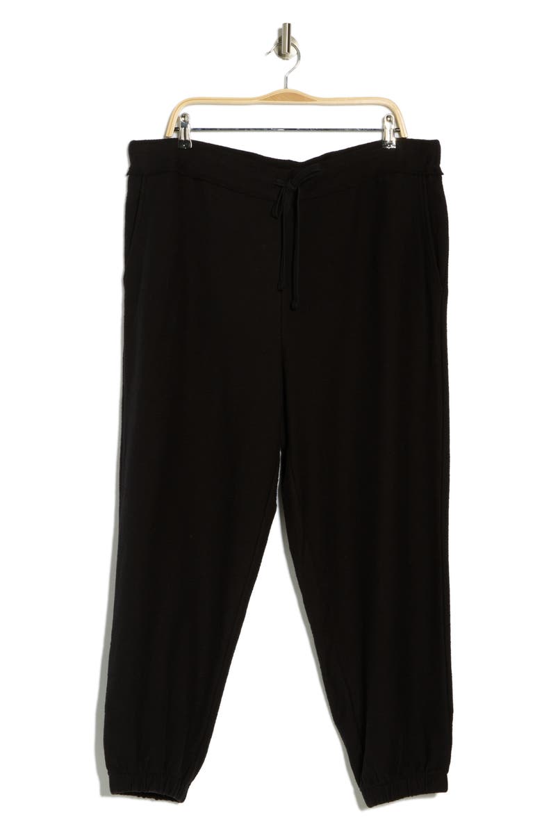 Eileen Fisher Track Joggers, Alternate, color, Black