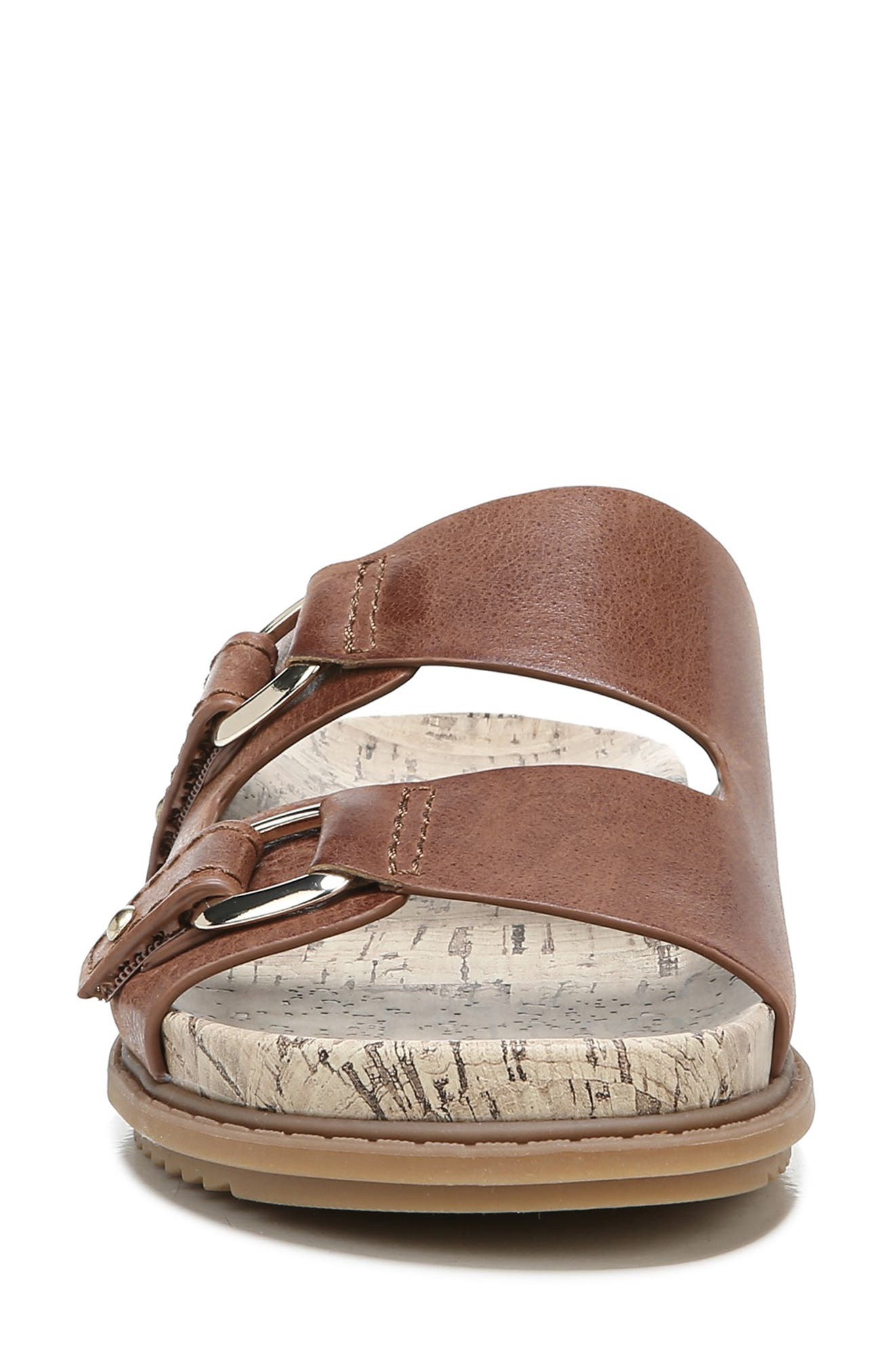 Madigan Slide Sandal, Alternate, color, BRAZIL NUT