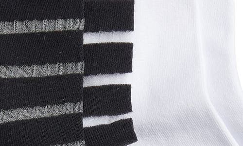 Shop K. Bell Socks K Bell Socks Sheer Stripe Assorted 2-pack Crew Socks