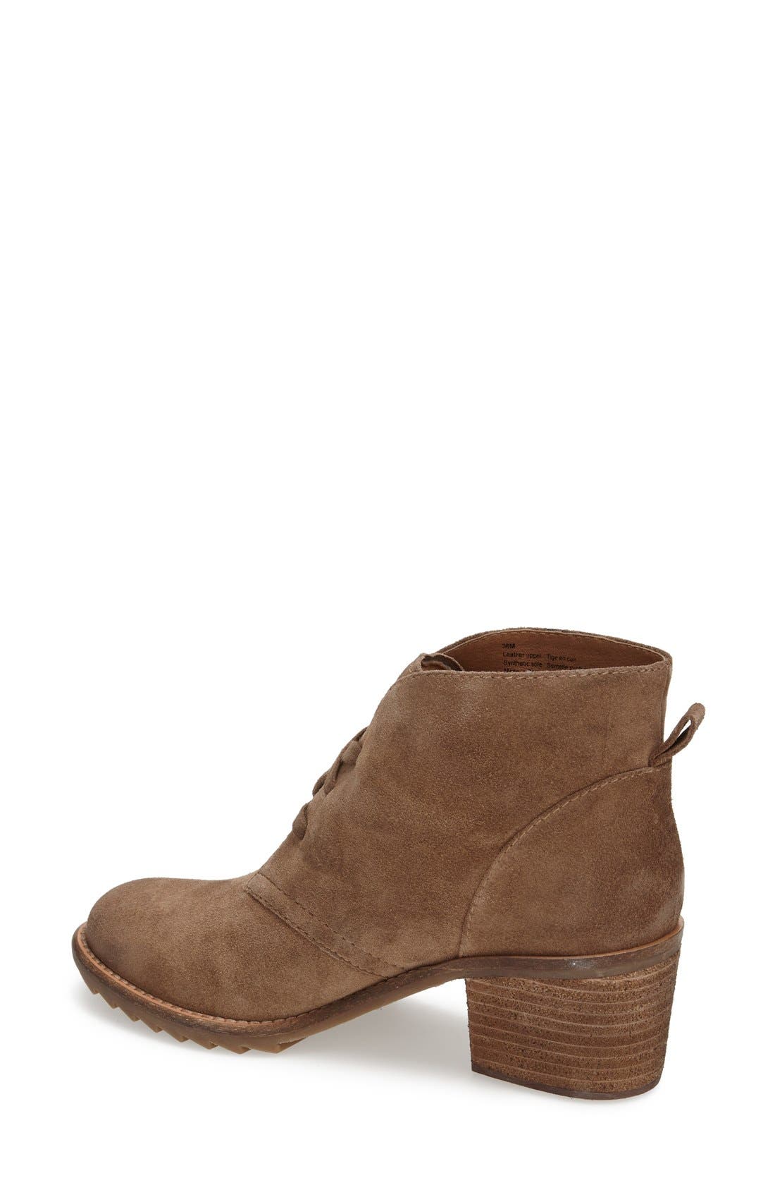 'Gia' Bootie (Women), Alternate, color, NEW TAUPE SUEDE