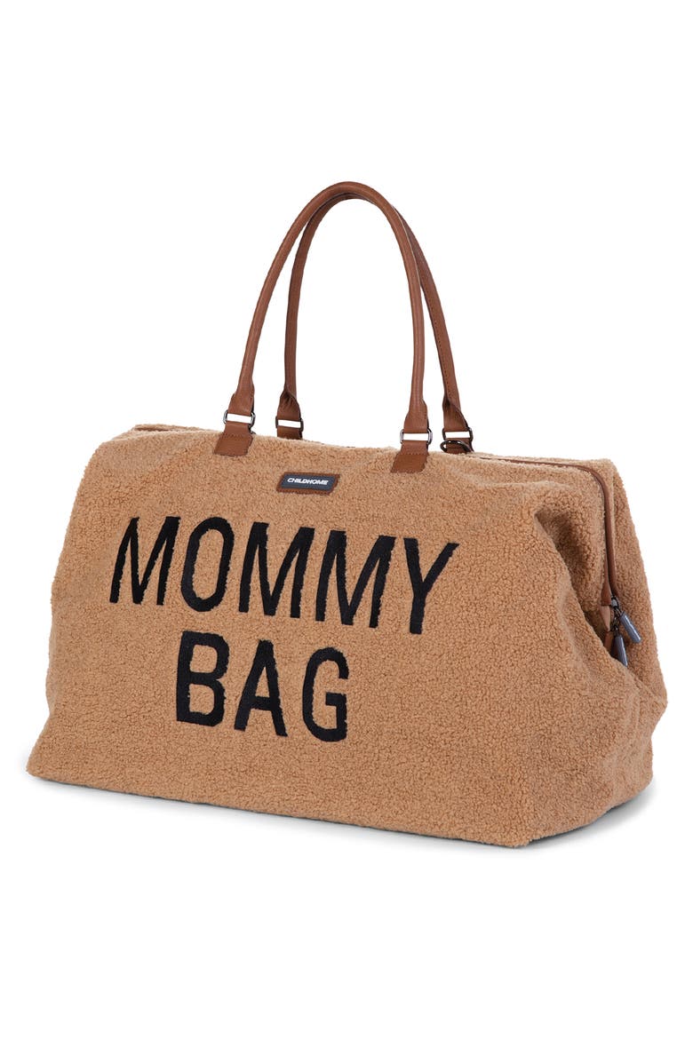 XL Travel Diaper Bag, Alternate, color, TEDDY BROWN