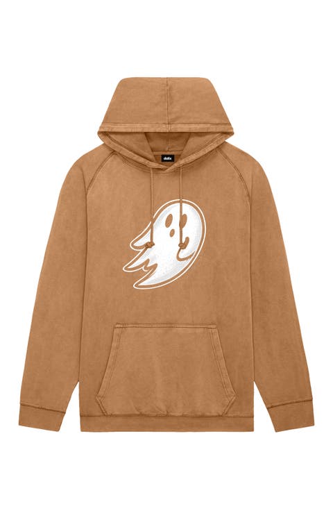 Mens Ghost Washed Hoodie