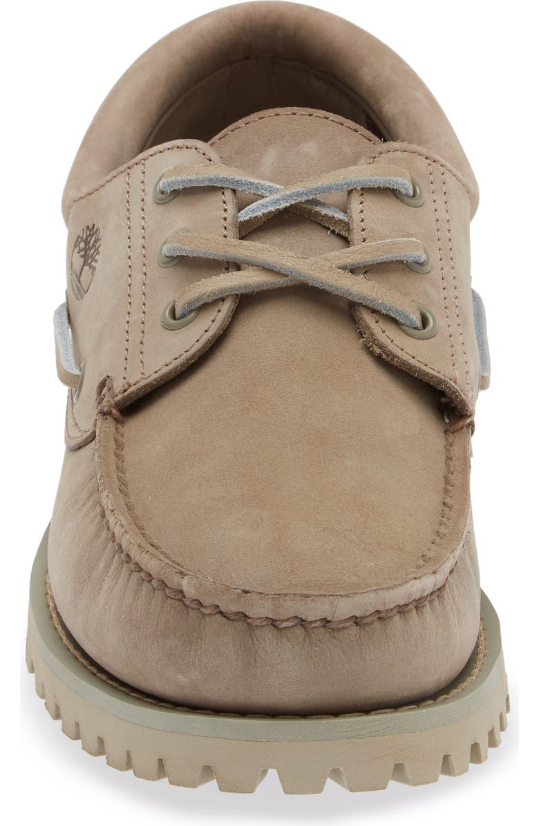 Timberland Authentic 3-Eye Lug Boat Shoe, Alternate, color,