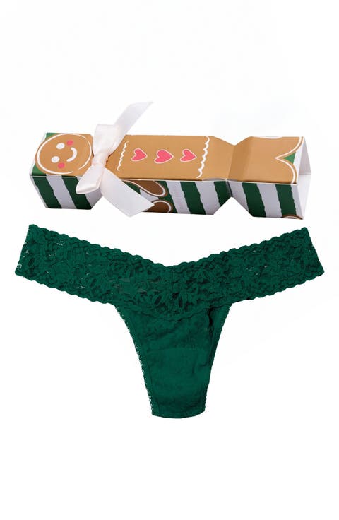 Holiday Cracker Low Rise Thong