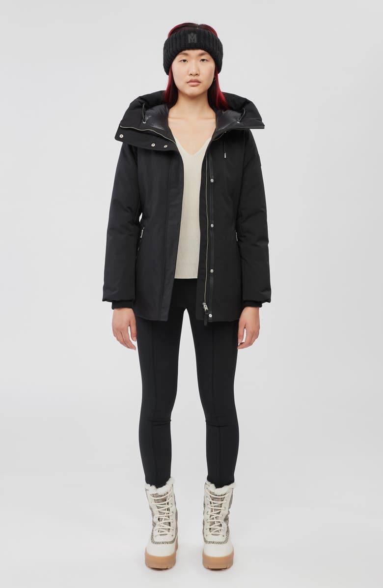 Mackage Jeni Water Resistant Down & Feather Fill Belted Parka, Alternate, color, 