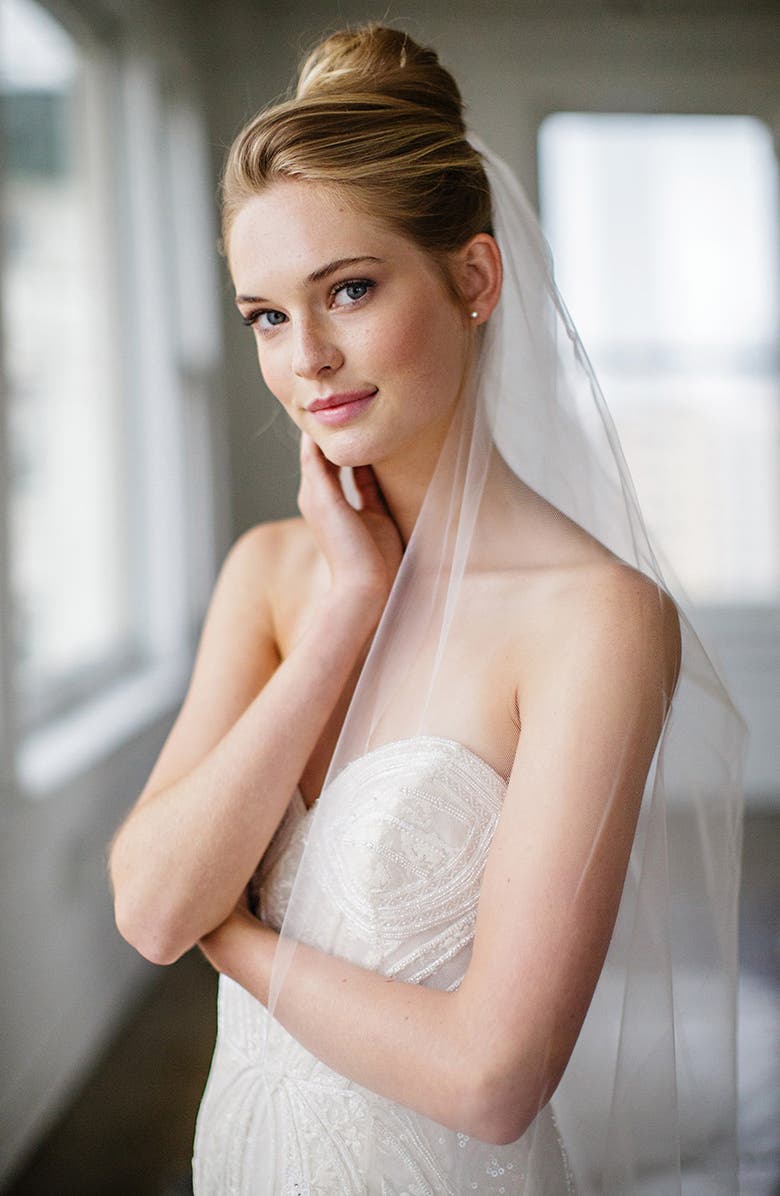Brides & Hairpins Christina Tulle Veil, Alternate, color,