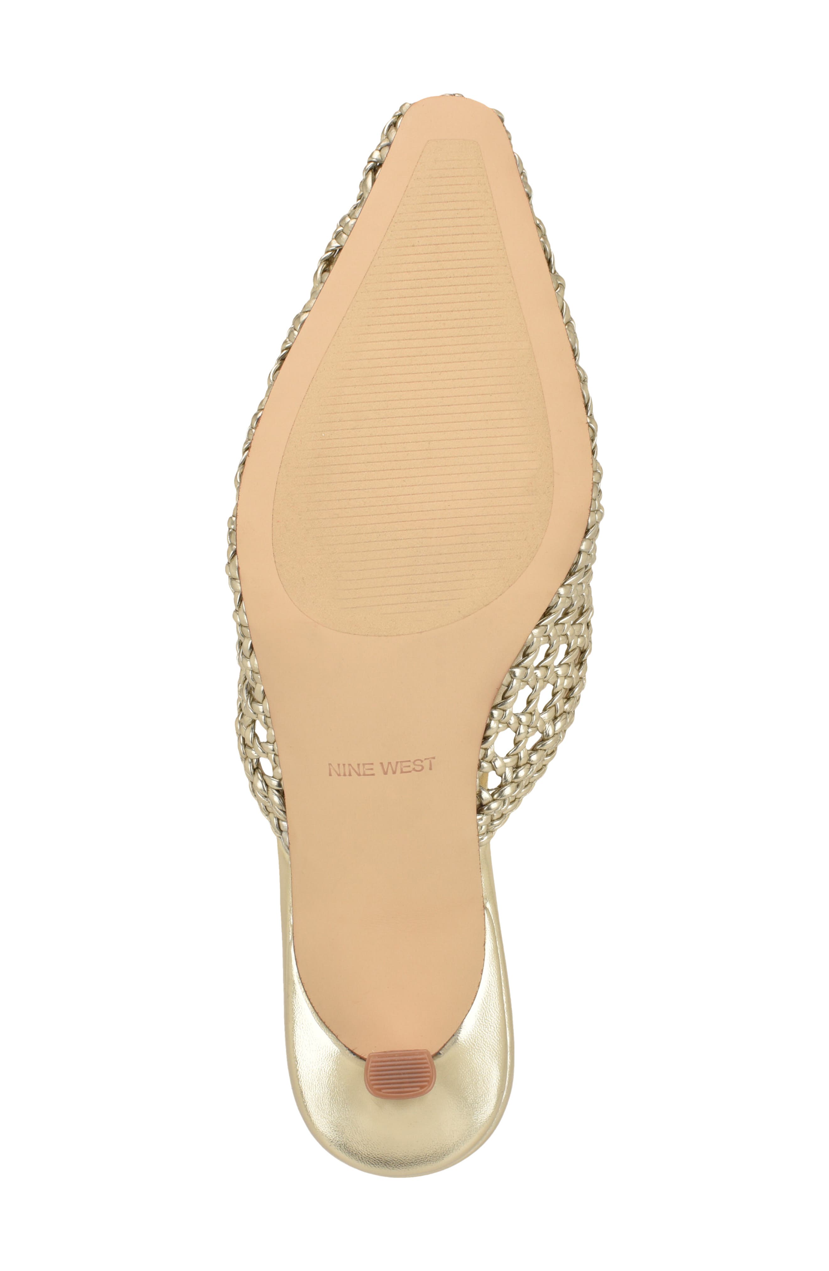 Camenlaw Woven Mule, Alternate, color, GOLD
