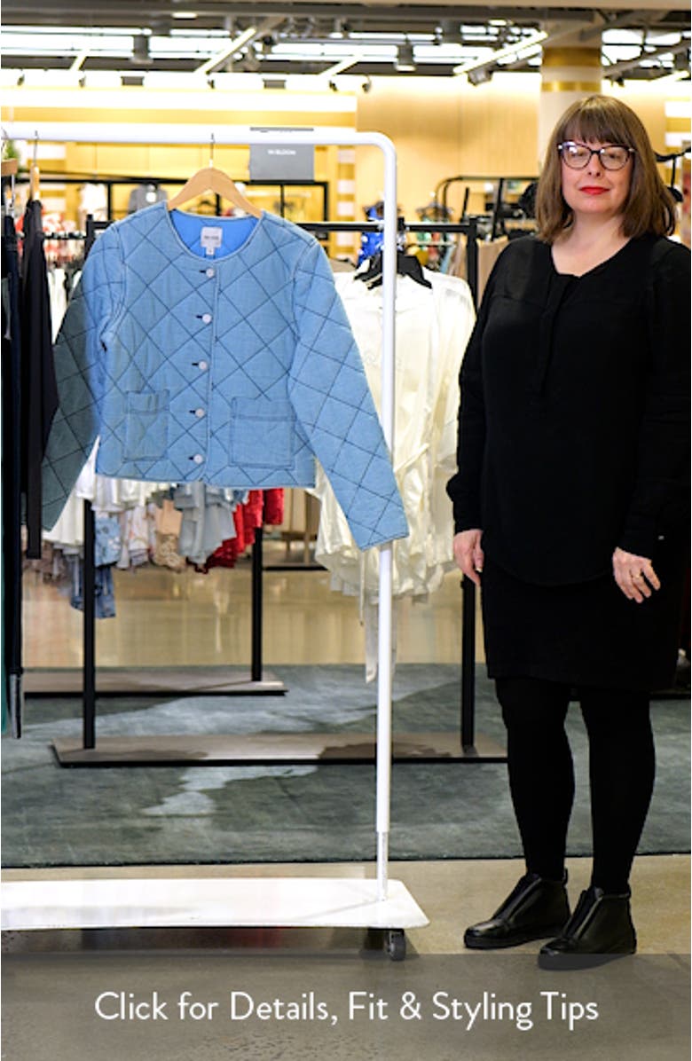 Quilted Denim Jacket, sales video thumbnail