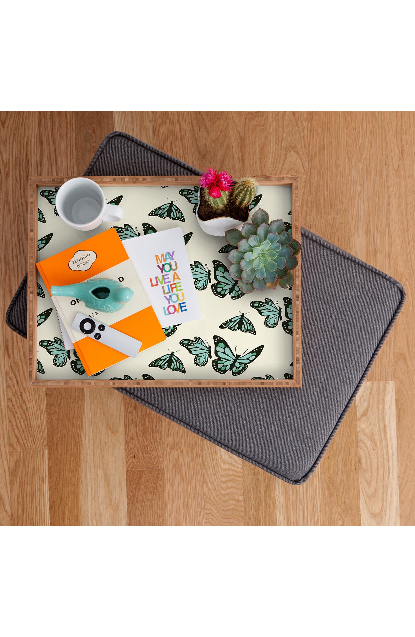Deny Designs Morgan Kendall Monarch Butterfly Rectangle Tray ...