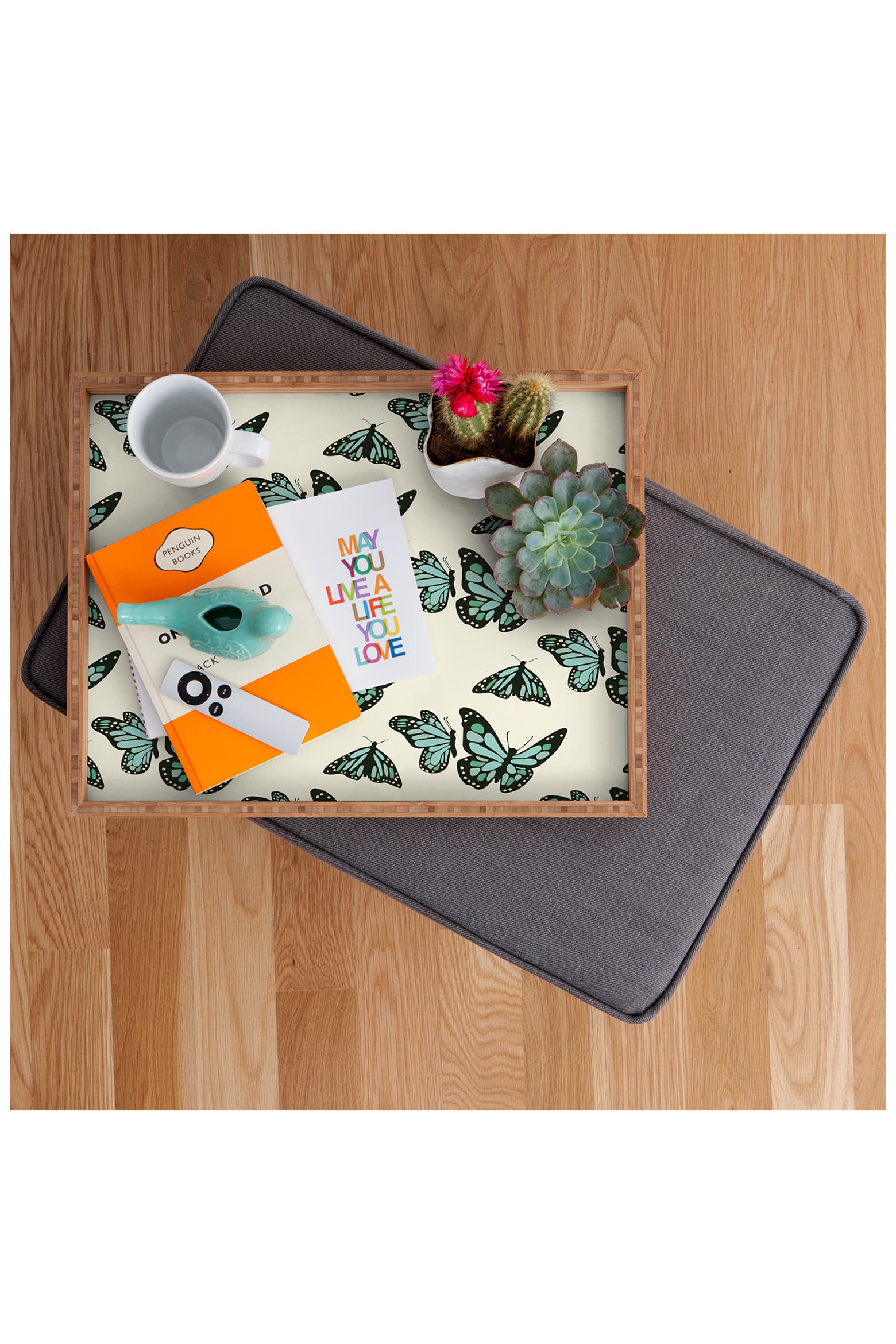 Rectangle Kitchen Ideas Deny Designs Morgan Kendall Monarch Butterfly Rectangle Tray ...