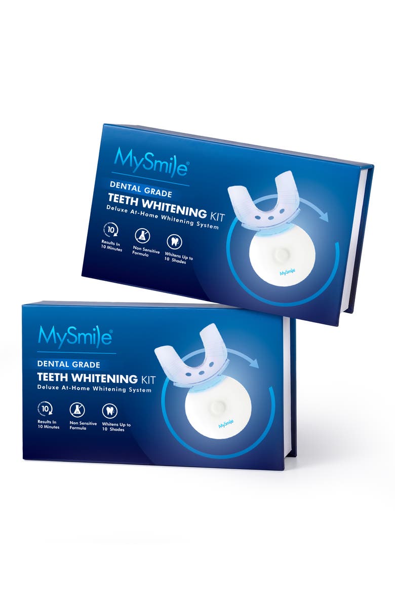 Two Original Teeth Whitening Kits, Main, color, Blue