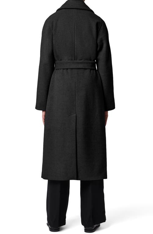 Bernardo Double Breasted Belted Coat