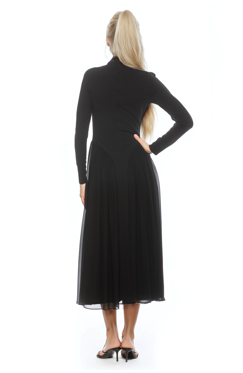 Alexia Admor Odette Dress, Alternate, color, Black