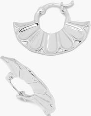 YOJ Tali Hoops in Silver