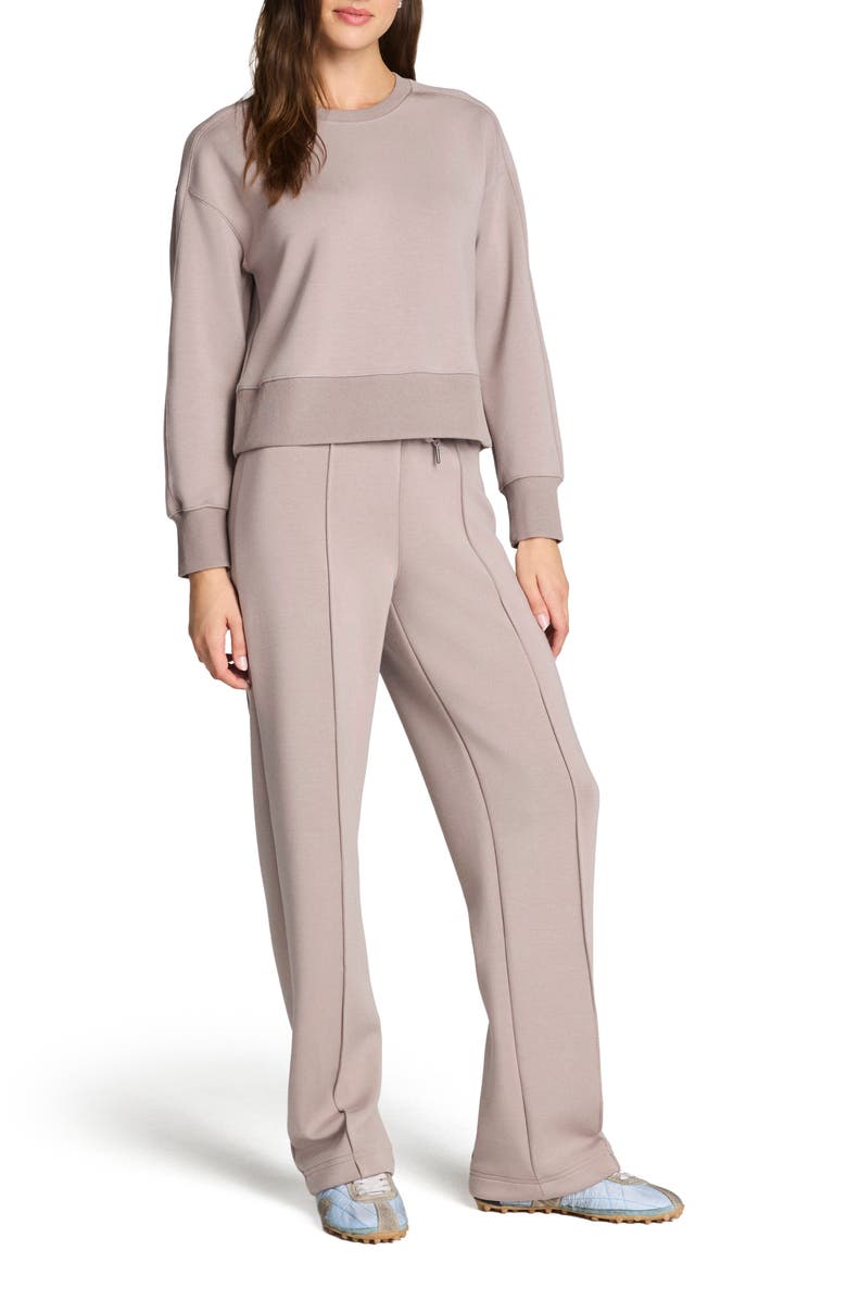 SPANX<sup>®</sup> AirEssentials Luxe Straight Leg Pants, Alternate, color, Coastal Fog