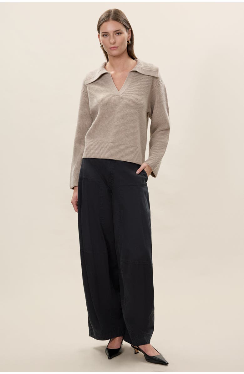 Rebecca Taylor Edith Garment Dyed Jean, Main, color, Black