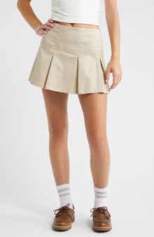 BP. Preppy Pleated Miniskort