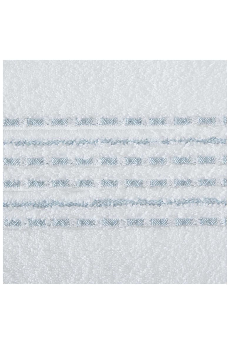 Cliff Side 3-Piece Towel Set, Alternate, color, WHITE/ STEEL BLUE