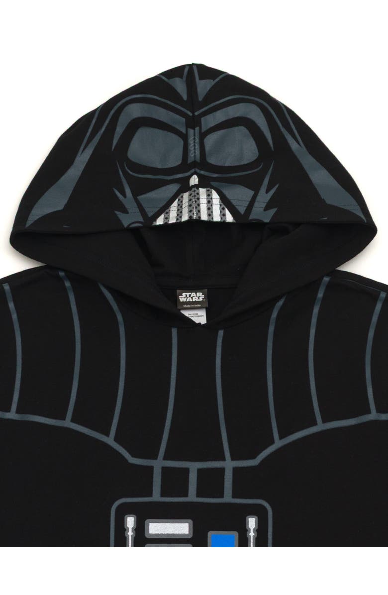 Star Wars Adult Men or Women Cosplay Hooded Tee, Alternate, color, Black Darth Vader