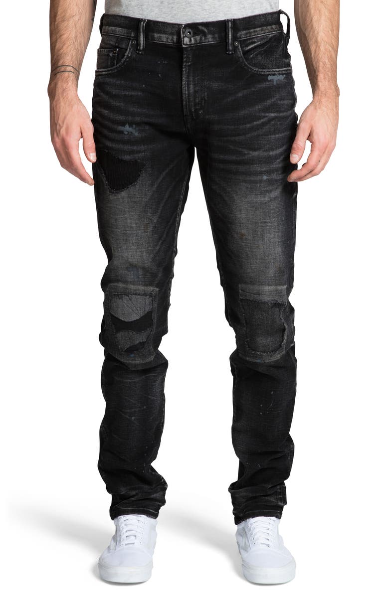 PRPS Le Sabre Slim Stretch Jeans, Main, color, 