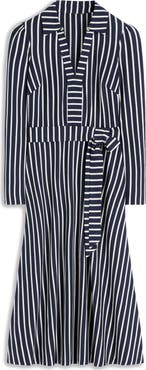 Boden Imogen Stripe Long Sleeve Jersey Dress