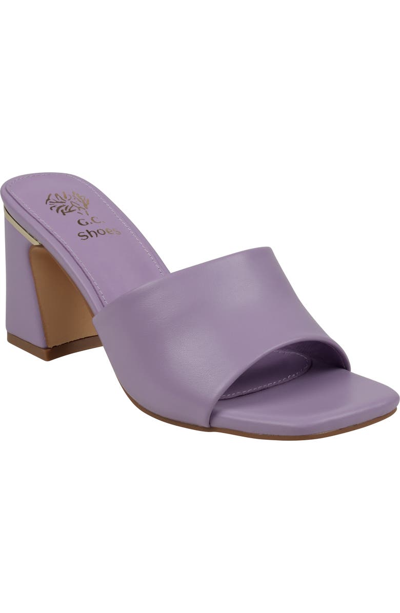 GOOD CHOICE NEW YORK Soho Slide Sandal, Main, color, Lilac