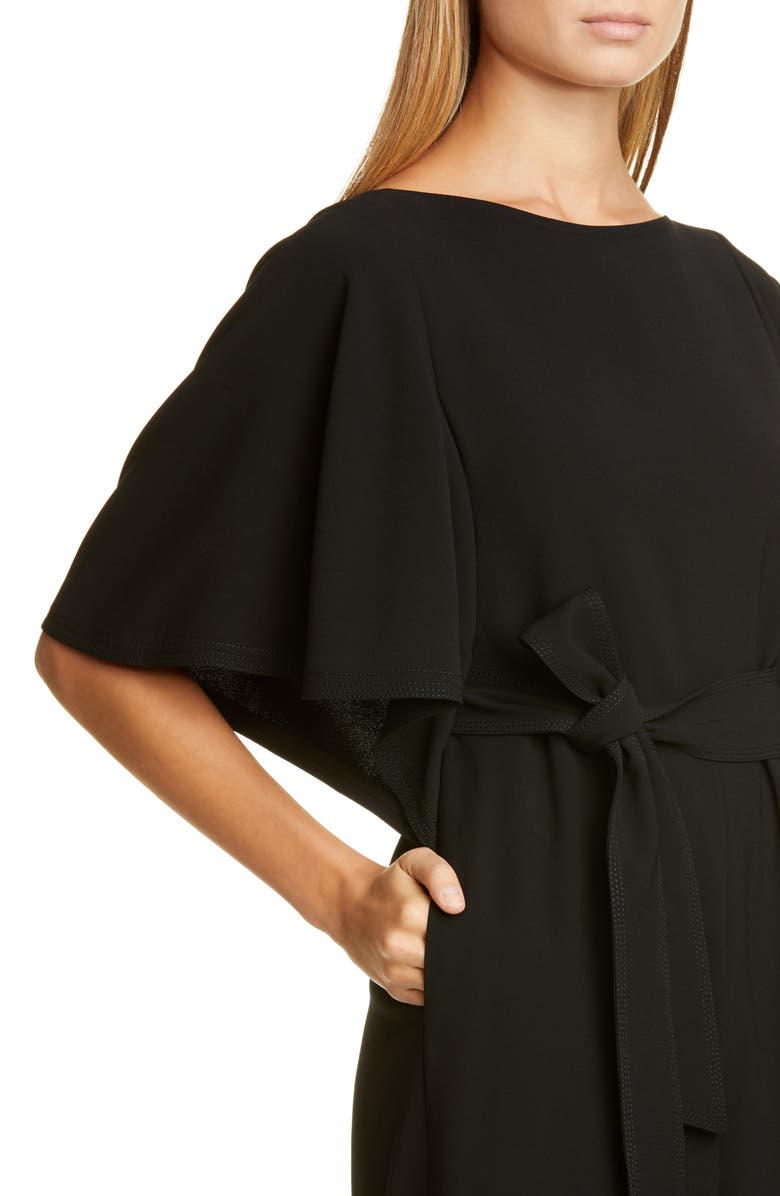 Lafayette 148 New York Lafayette Annette Belted Wide Leg Jumpsuit, Alternate, color,