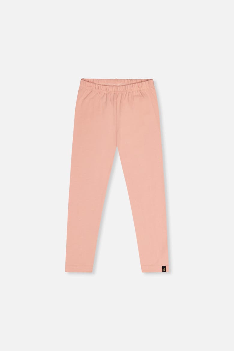 Organic Cotton Elastic Waist Pocket Leggings, Main, color, Pink