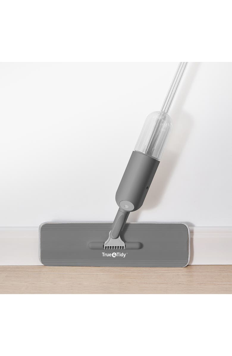TRUE AND TIDY Spray Mop, Alternate, color, Gray