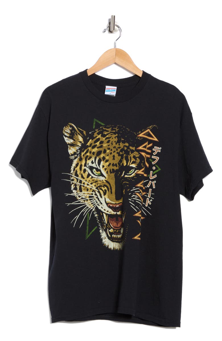 Junk Food Def Leppard Graphic T-Shirt, Alternate, color, 