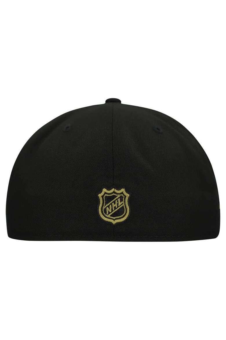 Men's New Era  Black Minnesota Wild Military Appreciation Digital Camo Stars 59FIFTY Fitted Hat, Alternate, color, Black